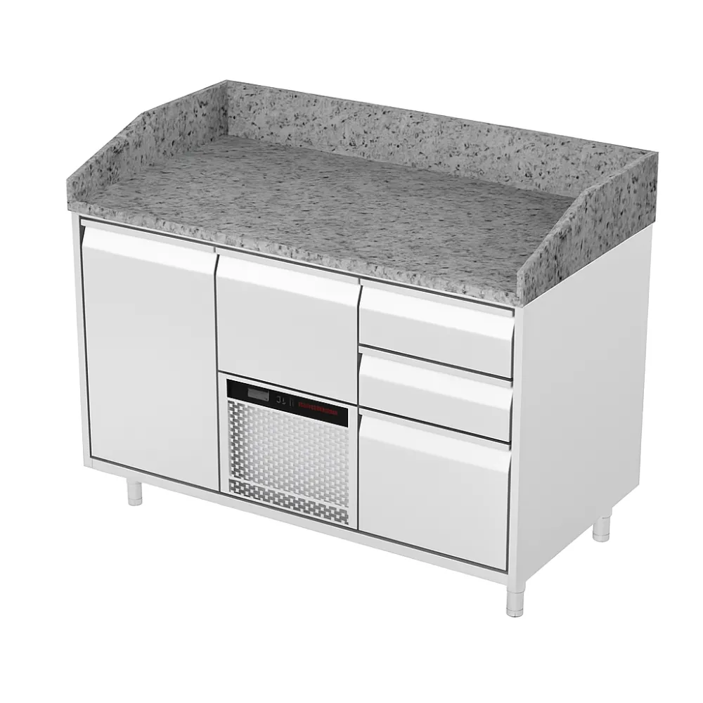 Galds ledusskapis ar granīta virsmu P240 1300mm (FM0-E240-130/70/90)