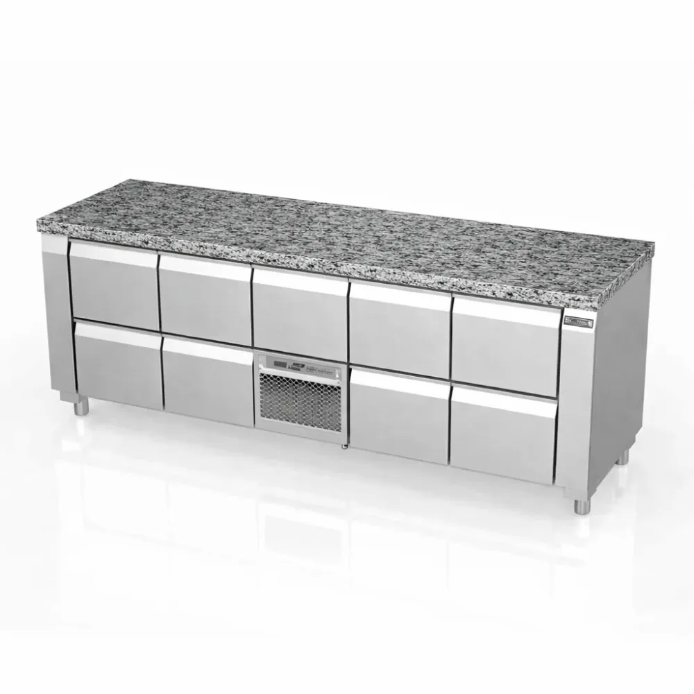 Galds ledusskapis ar granīta virsmu P414 2130mm (FM0-E414-213/70/90)