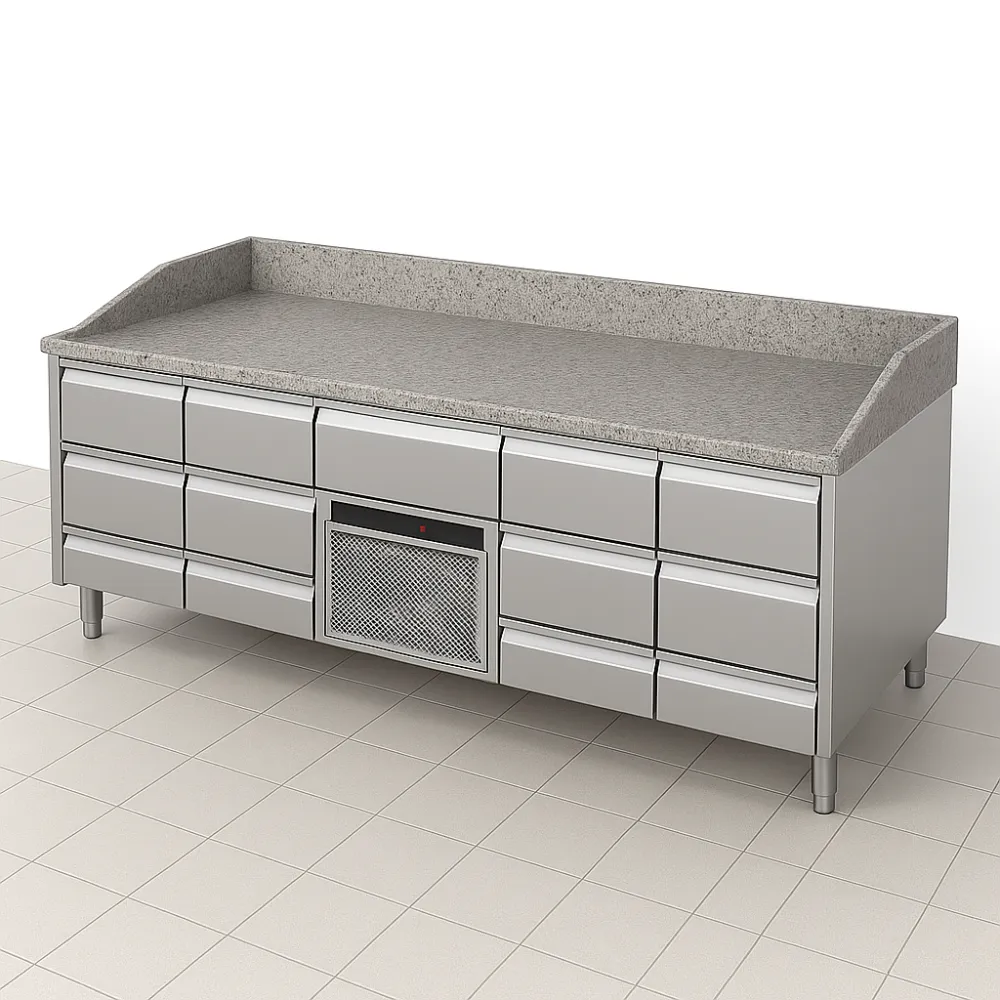 Galds ledusskapis ar granīta virsmu P424 2130mm (FM0-E424-213/70/90)