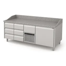 Galds ledusskapis ar granīta virsmu P438 2130mm
