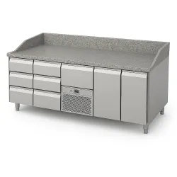 Galds ledusskapis ar granīta virsmu P446 2130mm