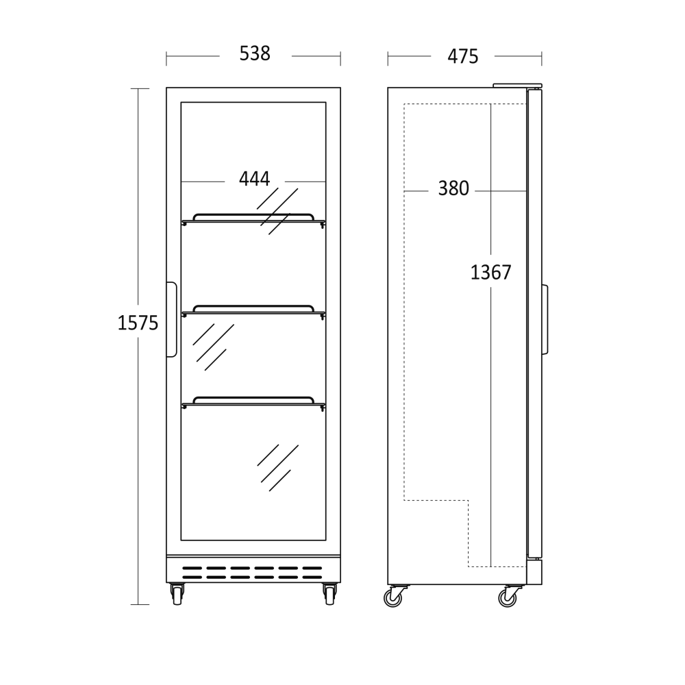 Ledusskapis 160L SD 181 BE (26310181BE10000)