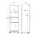 Ledusskapis 160L SD 181 BE (26310181BE10000)