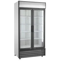 Showcase with hinged doors SD802HE