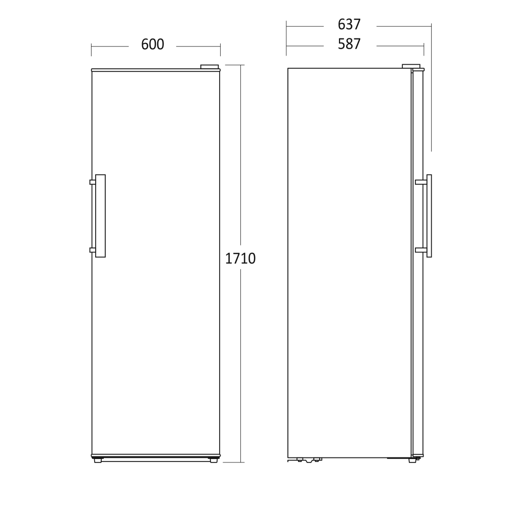Ledusskapis 331L SKS332WE (61013010000SKS332WE)