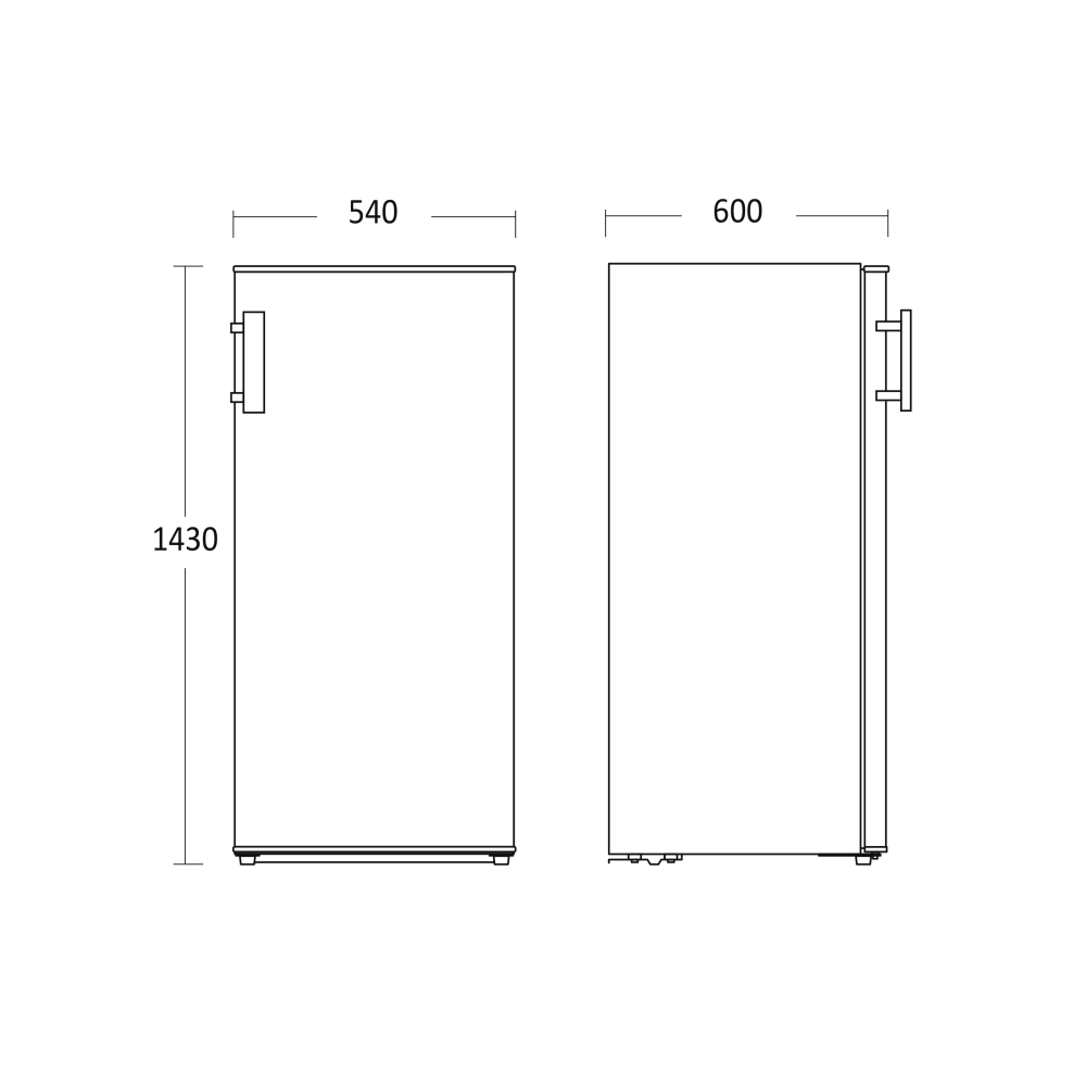 Saldētava 161L FRF161NFWE (61024010000FRF161NFWE)