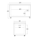 Saldējuma vitrīna 293L IC410D (23424310000IC410D)