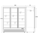 Saldētava-vitrīna 1090L DF1563BD (25324010000DF1563BD)