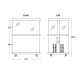 Impulsa vitrīna 55L IM 111 E (34310111E10000)
