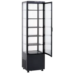 Aukstā vitrīna, melns 235L RTC 287 BE