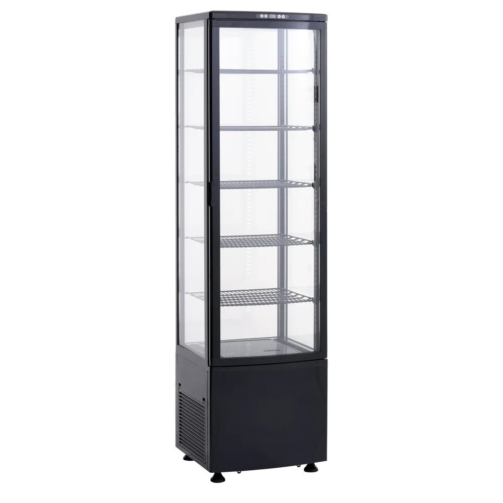 Aukstā vitrīna, melns 235L RTC 287 BE (19310287BE10000)