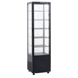 Aukstā vitrīna, melns 235L RTC 287 BE