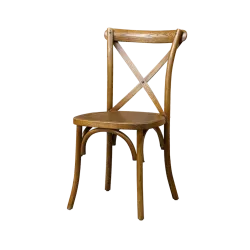 Krēsls CROSS-BACK WOOD 4025