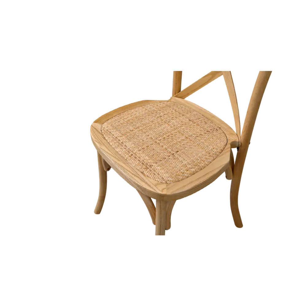 Krēsls CROSS-BACK WOOD RT 2035 (KSD/CROSS-BACK.WOOD.RT.2035/JK/STM)