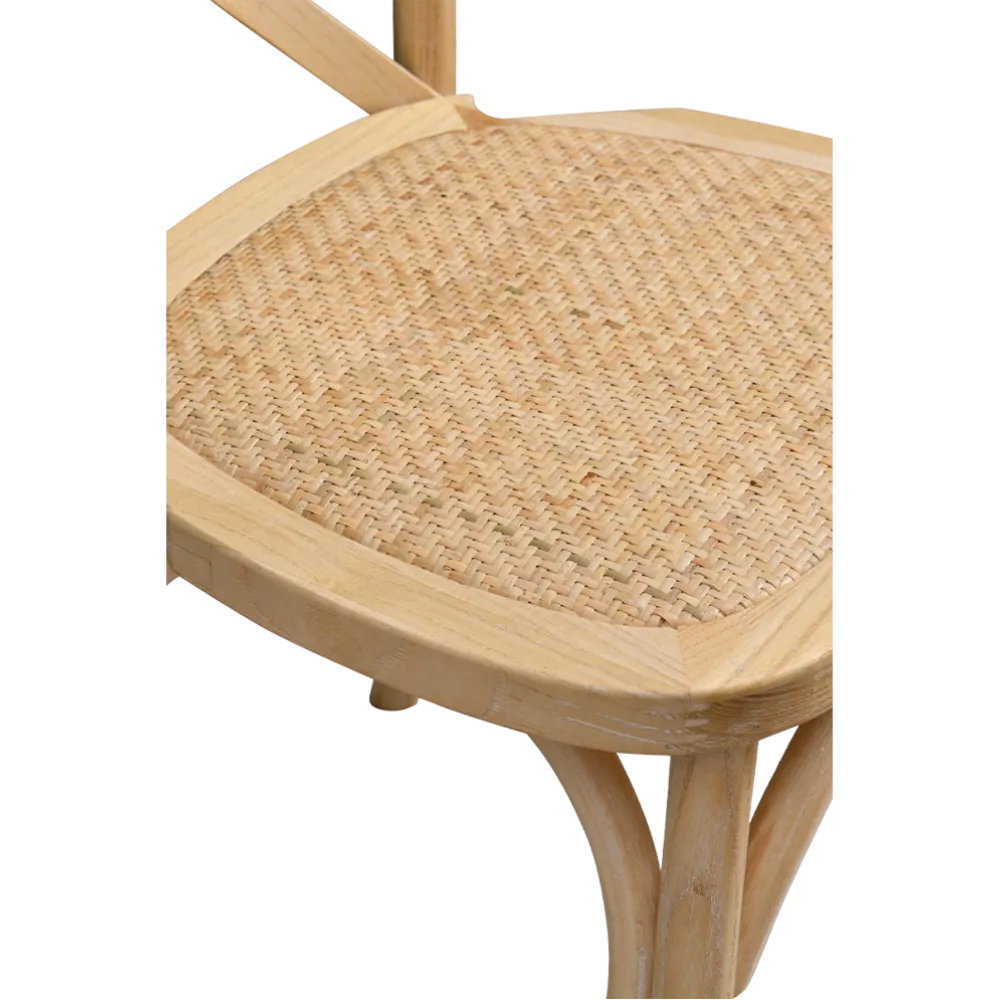 Krēsls CROSS-BACK WOOD RT 2035 (KSD/CROSS-BACK.WOOD.RT.2035/JK/STM)