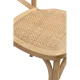 Krēsls CROSS-BACK WOOD RT 2035 (KSD/CROSS-BACK.WOOD.RT.2035/JK/STM)