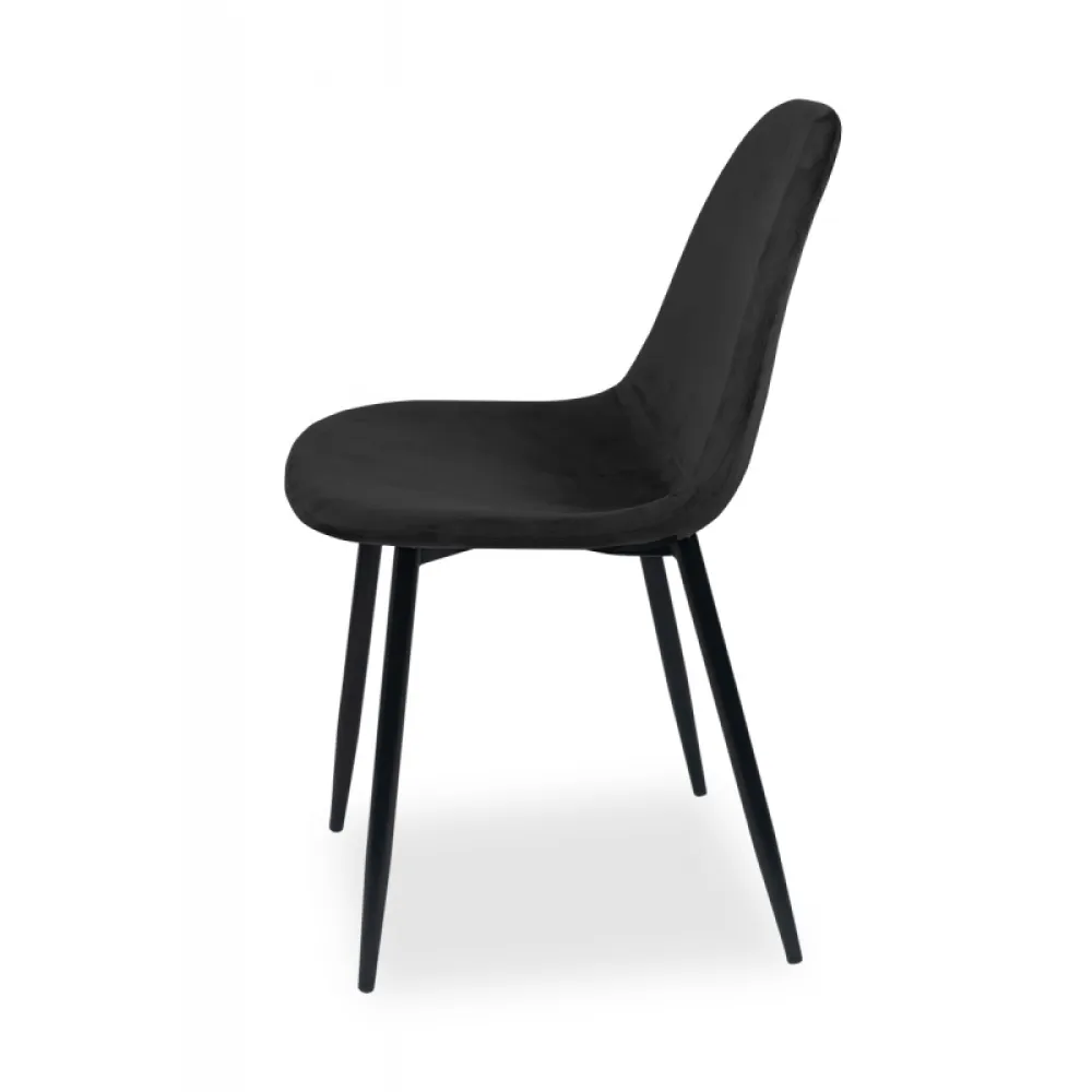 Krēsls BELLA MILANO, melns (KKT/BELLA.MILANO.685/PK/STM)