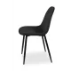 Krēsls BELLA MILANO, melns (KKT/BELLA.MILANO.685/PK/STM)