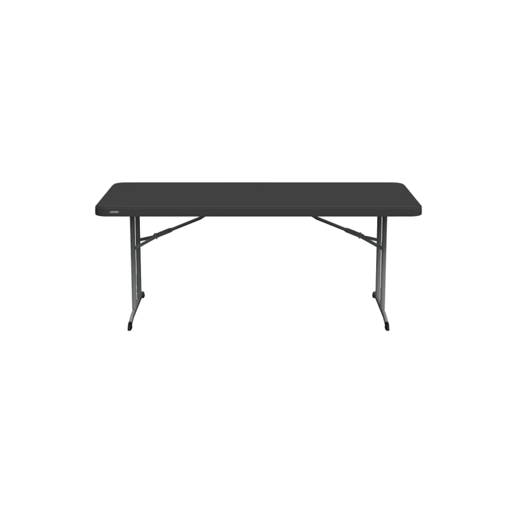 Saliekamais galds 183x76cm, melns (SC/81168/LT/STM)