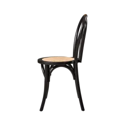 Krēsls MONET WOOD RT, melns