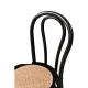 Krēsls MONET WOOD RT, melns (KDR/MONET.WOOD.RT.6001/JK/STM)