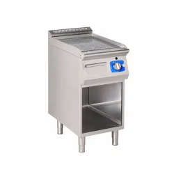 Gāzes grilvirsma ar neitrālo skapi, rievota 6,5kW