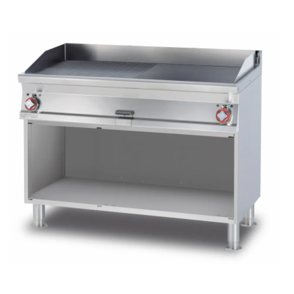 Elektriskā grilvirsma 50/50 SUPERCHROM, ar neitrālo skapi FTLR-712ETSX (08061235X)