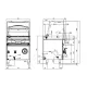 Elektriskā dziļā panna MANUAL 50L BR50-78ETX (08130830X)