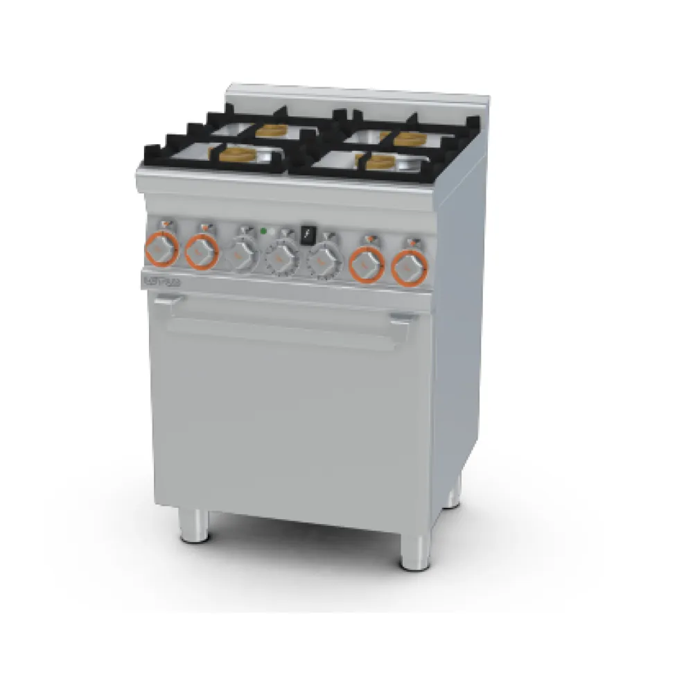 Gāzes plīts ar elektrisko cepeškrāsni CFM4-66GEM (06690663)