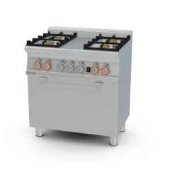 Gāzes plīts ar elektrisko cepeškrāsni CFM4-68GEM
