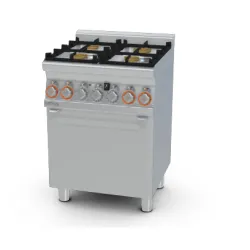 Gāzes plīts ar elektrisko cepeškrāsni CFM2-68GEM