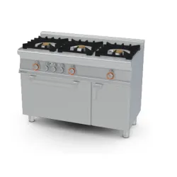 Gāzes plīts ar elektrisko cepeškrāsni CFM3-612GEMV
