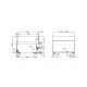 Gāzes fritieris 8L F8T-63G (16260350)