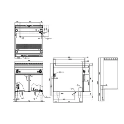Elektriskais pastas vārītājs 80L 90 MARINE CPB-98ETX