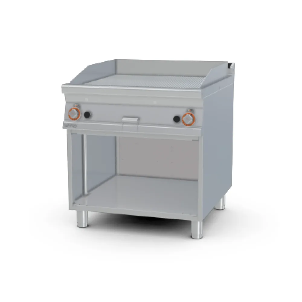 Gāzes grilvirsma rievota, ar neitrālo skapi 90 FTR-98G (09230853)