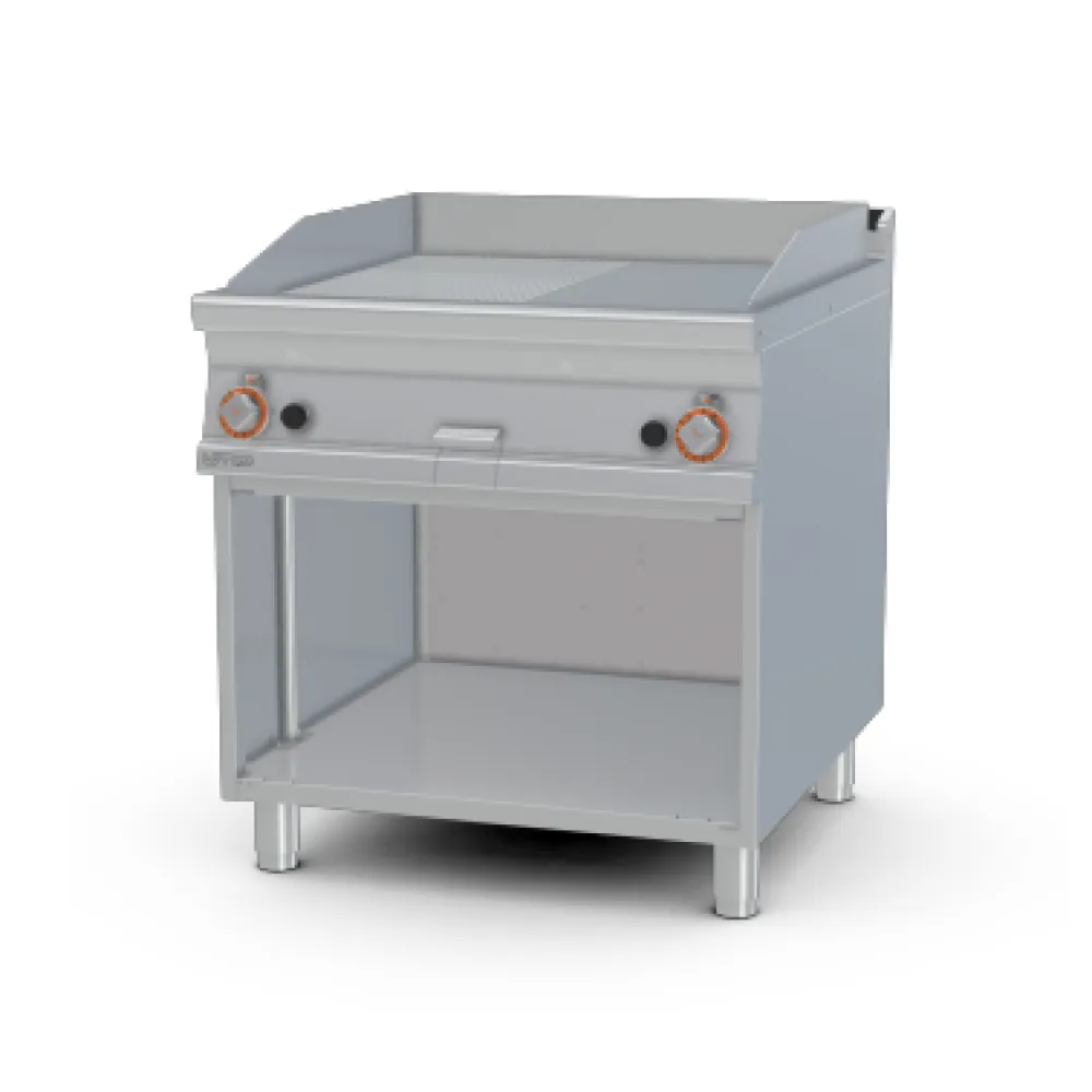 Gāzes grilvirsma 1/2 rievota, ar neitrālo skapi 90 FTLR-98G (09230852)
