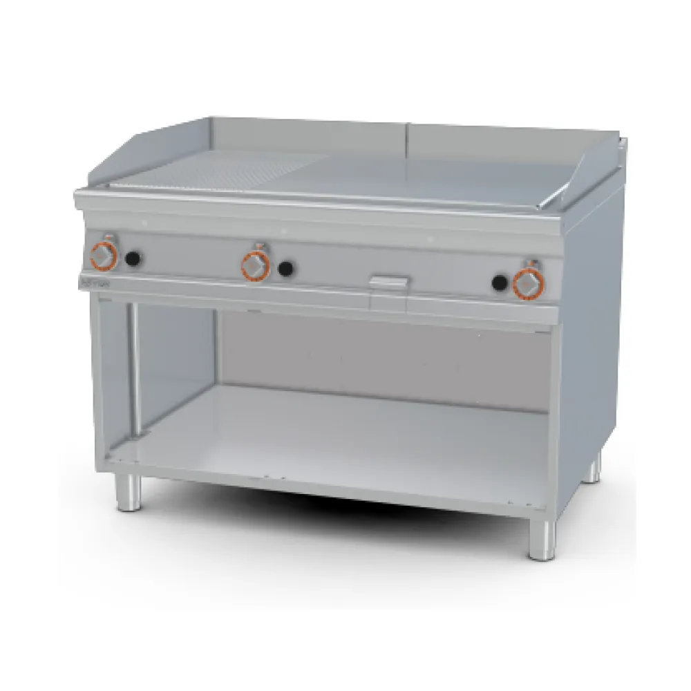 Gāzes grilvirsma 1/3 rievota, ar neitrālo skapi 90 FTLR-912G (0923125C)