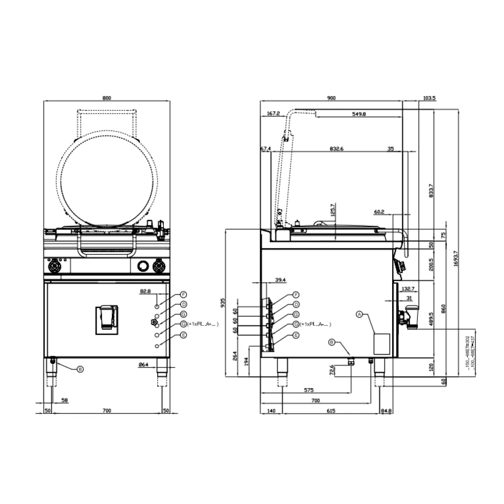 Elektriskais katls AUTOMATIC 100L 90 MARINE PI100A-98ETX (09160832X)