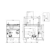 Gāzes dziļā panna MANUAL 80L 90 MARINE BR80-98G (09340850)
