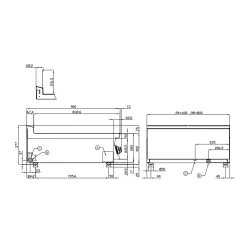 Elektriskais fritieris 13+13L 90 MARINE F2/13T-98ETX