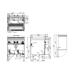 Gāzes pastas vārītājs AUTOMATIC 25L 70 CPA-74G