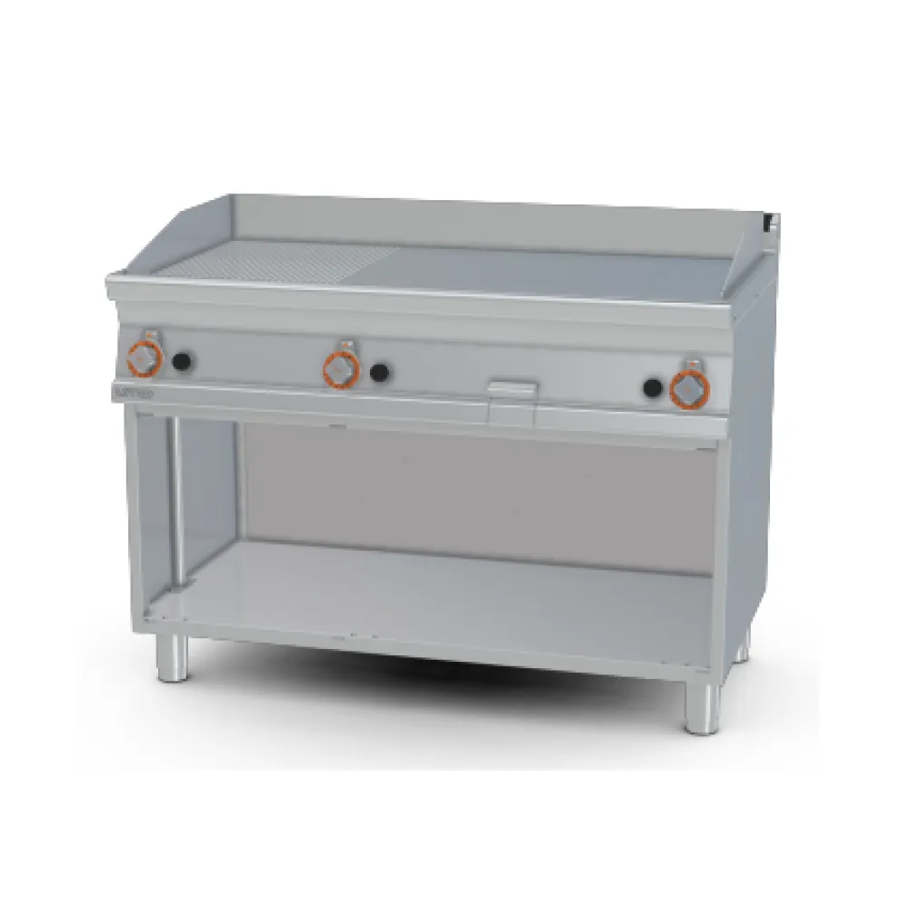 Gāzes grilvirsma 1/3 rievota, ar neitrālo skapi 70 FTLR-712G3 (0823125C)
