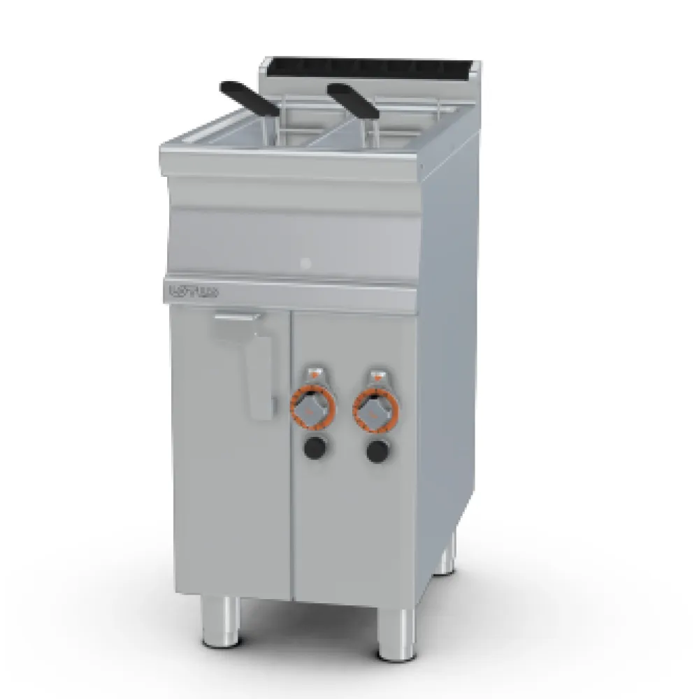 Gāzes fritieris ar neitrālo skapi 8+8L 70 F2/8-74G (08260452)