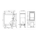 Elektriskais fritieris ar neitrālo skapi TouchScreen 18+18L 70 F2/18-78ETD (0815A432)