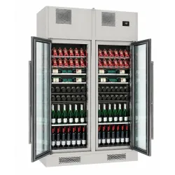 Vīna ledusskapis, melns WALL ADVANCE 1697(w)x2300(h) mm