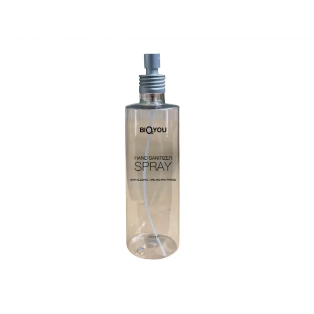 Bio2You Antiseptiskais sprejs 250ml ar alkoholu 70% un Pantenolu 250ml (BE4Y)