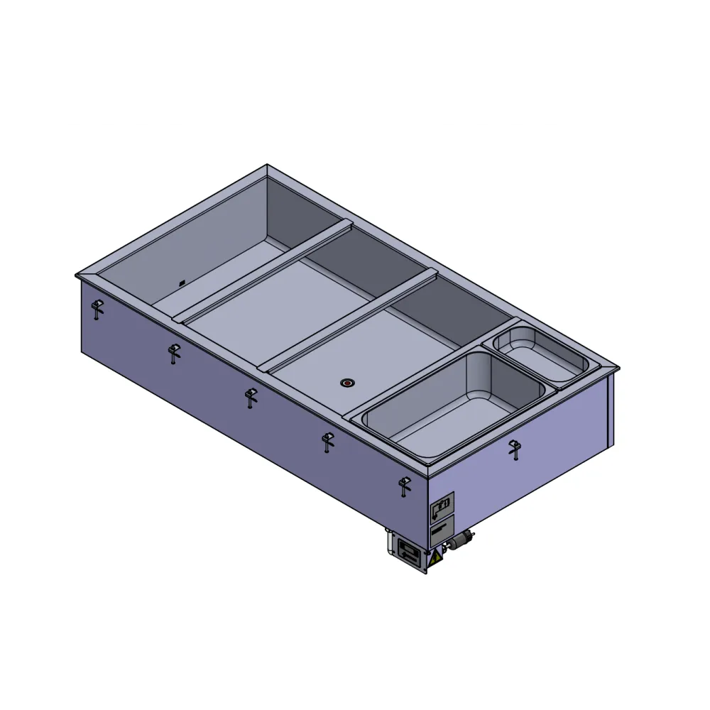 Karstais marmīts ēdnīcai GN 1/1 + GN1/3 (GNX4X13)
